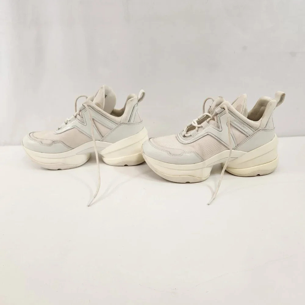 Michael Kors Olympia  Womens Size 9.5 Elevated Sneaker - Picture 2 of 12